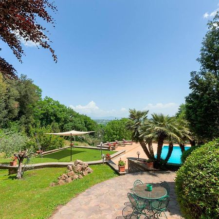 Villa Carolina - Piscina E Parco Panoramico 캄파냐노 디 로마 외부 사진