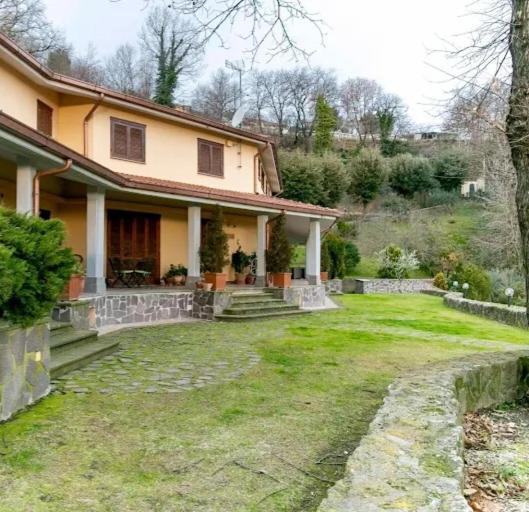 Villa Carolina - Piscina E Parco Panoramico 캄파냐노 디 로마 외부 사진