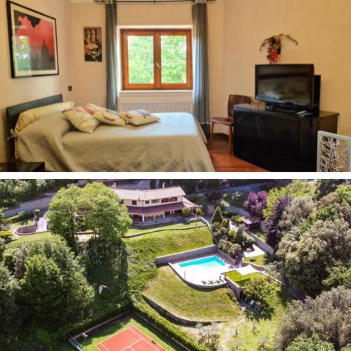 Villa Carolina - Piscina E Parco Panoramico 캄파냐노 디 로마 외부 사진