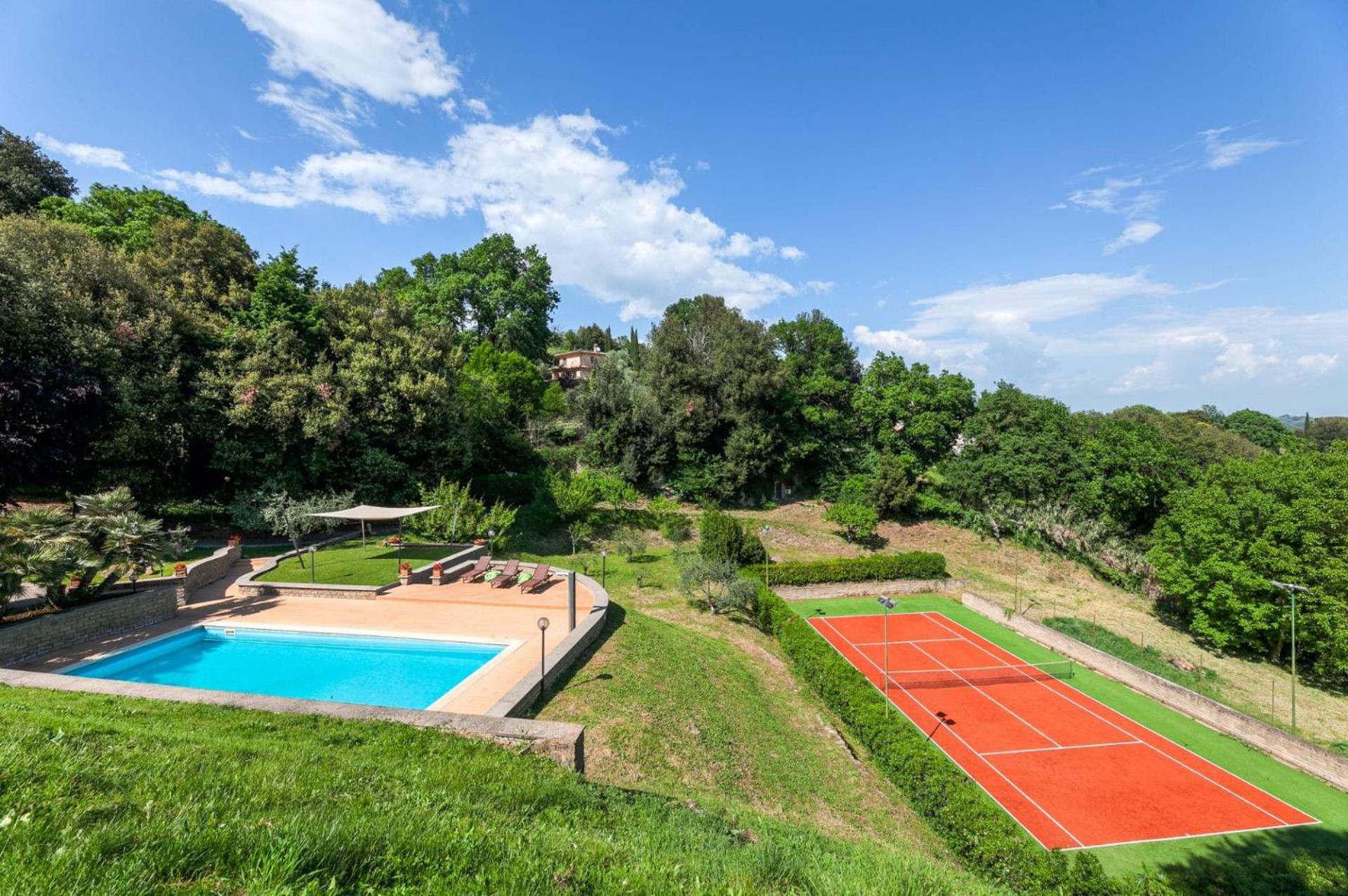 Villa Carolina - Piscina E Parco Panoramico 캄파냐노 디 로마 외부 사진