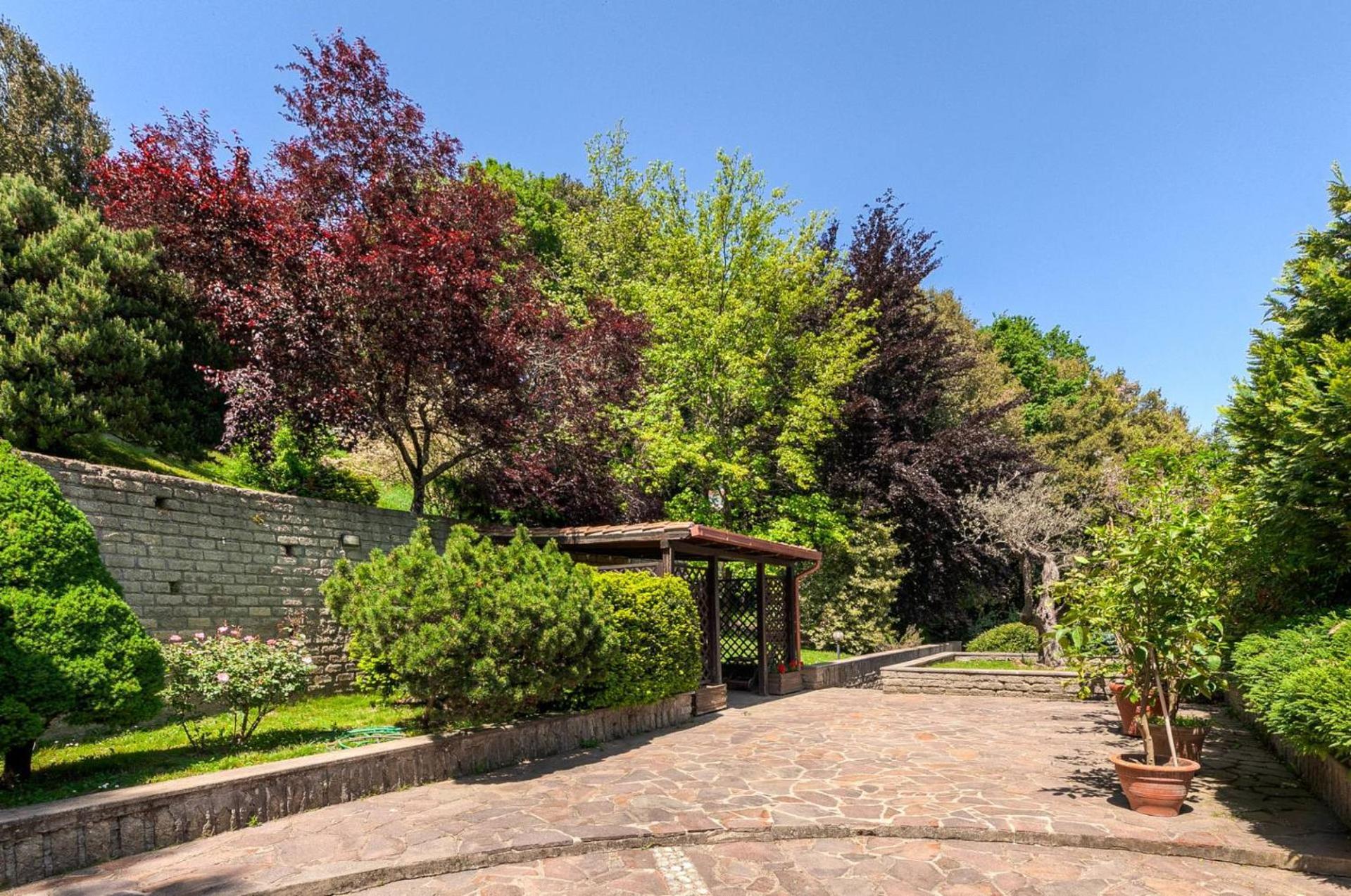 Villa Carolina - Piscina E Parco Panoramico 캄파냐노 디 로마 외부 사진